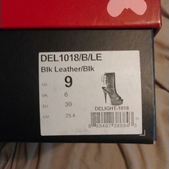 NEW Pleaser boots. Delight-1018 - Picture 5 of 5